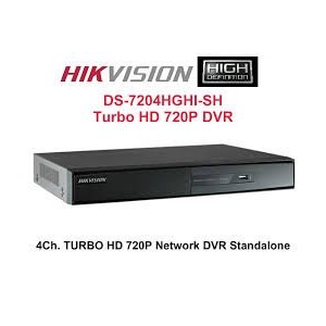 DVR HIKVISION 4 entrées vidéo Turbo HD,H264, sorties VGA/HDMI , 1 interface SATA HDD
