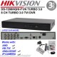 DVR HIKVISION 8 entrées vidéo Turbo HD,H264, sorties VGA/HDMI , 1 interface SATA HDD