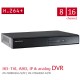DVR HIKVISION 16 entrées vidéo Turbo HD,H264, sorties VGA/HDMI , 2 interface sSATA HDD